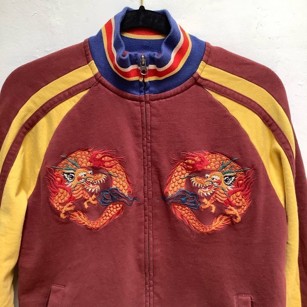 LUCKY BRAND VINTAGE JACKET ZIP UP Y2K Sujakan